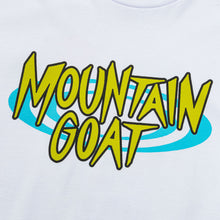 Load image into Gallery viewer, Amy Jean x Mountain Goat Retro Spiral Tee White
