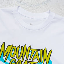 Load image into Gallery viewer, Amy Jean x Mountain Goat Retro Spiral Tee White