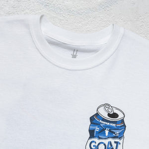 Crushed Can Tee White