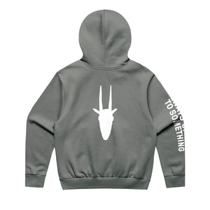 Mountain Goat Hoodie Charcoal