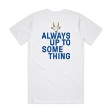 Load image into Gallery viewer, Mountain Goat Always Up To Something Tee White